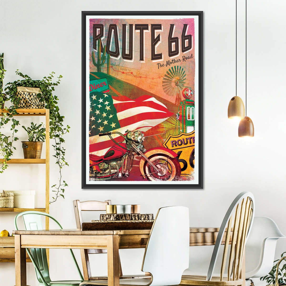 Embrace Nostalgic Americana with Vintage Poster Art