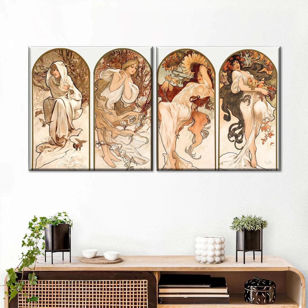 how to decorate a blank wall