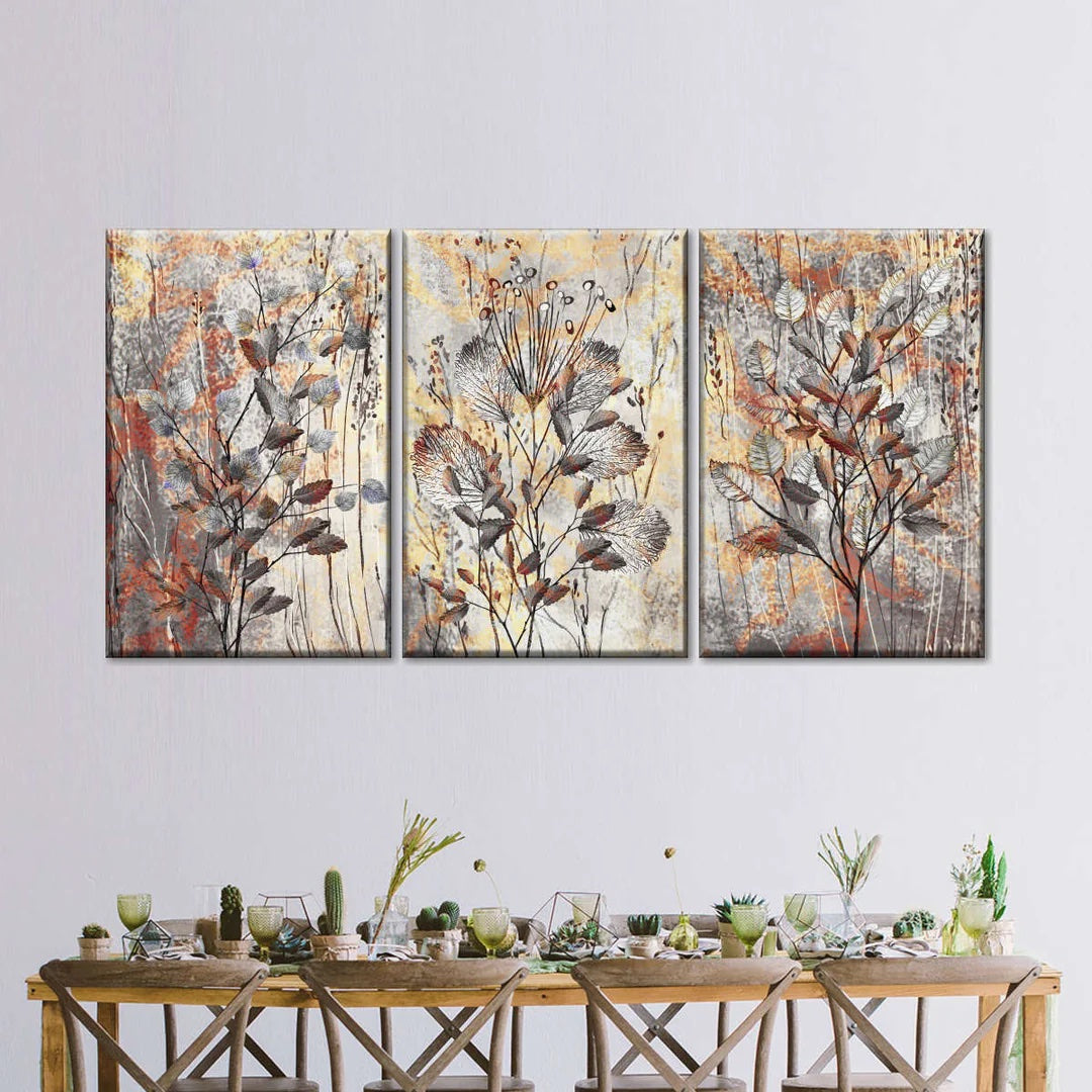 how to hang individual canvas panels