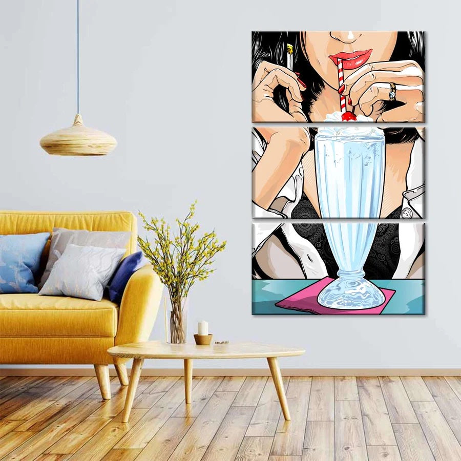 make your walls pop with pop art