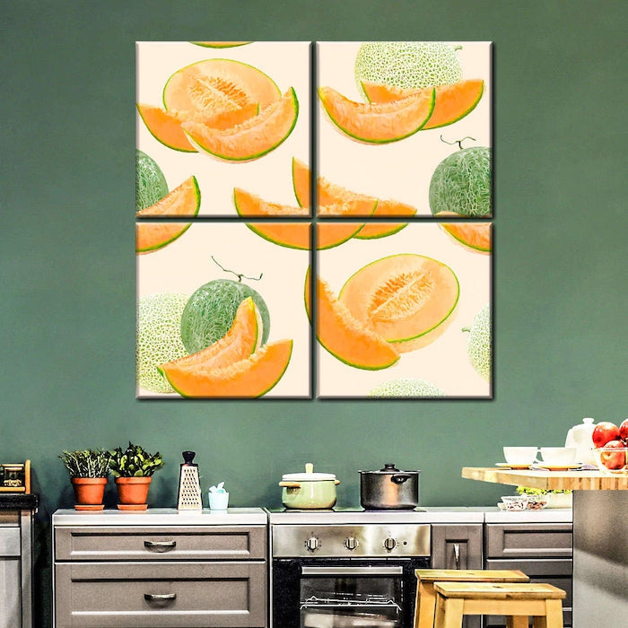 Orange kitchen decor
