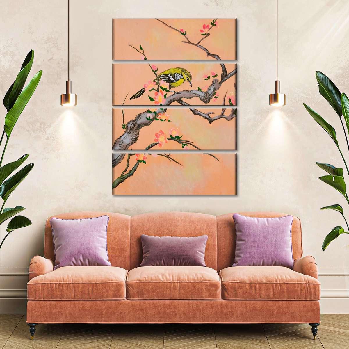 orange living room decor ideas