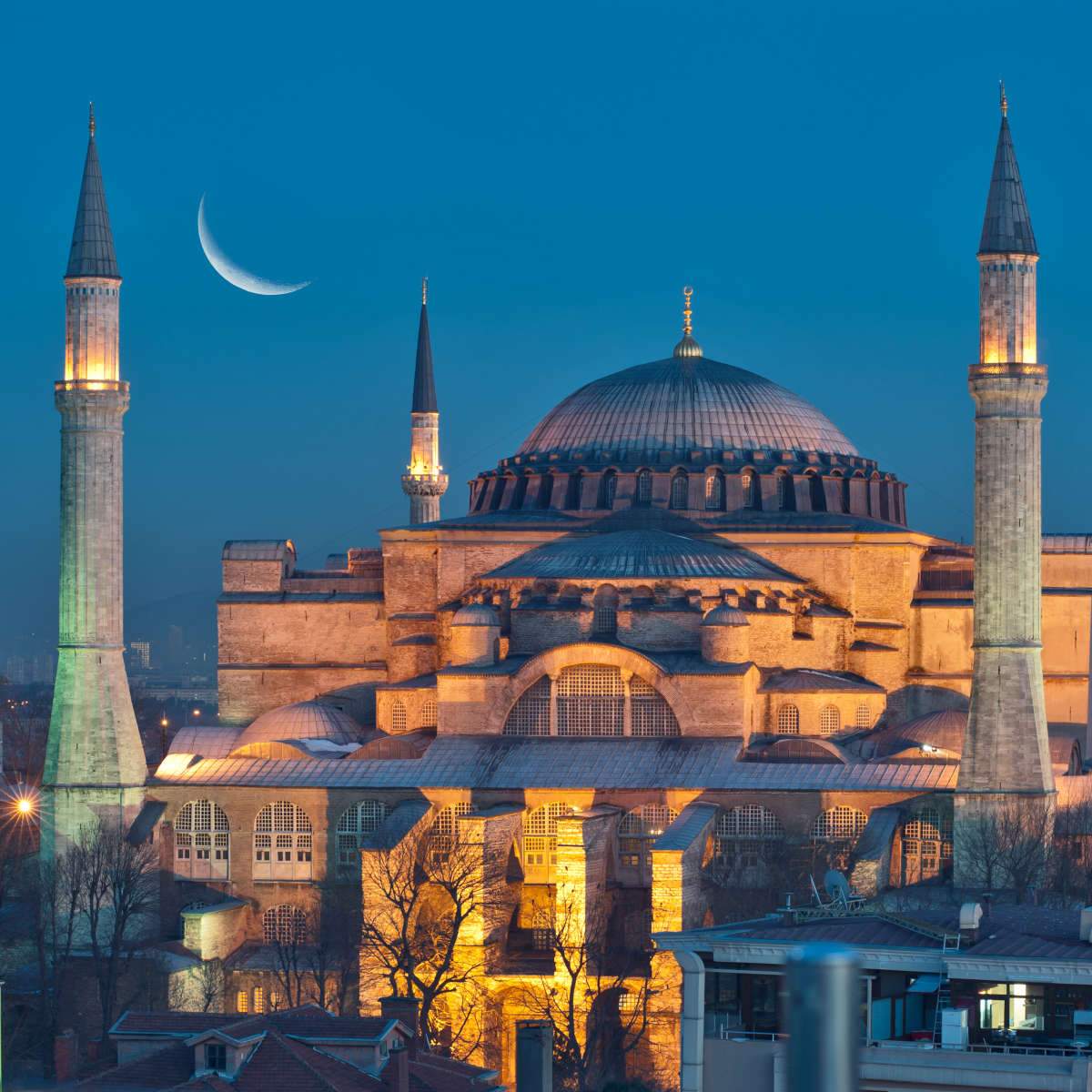Hagia Sophia Architecture Wall Art