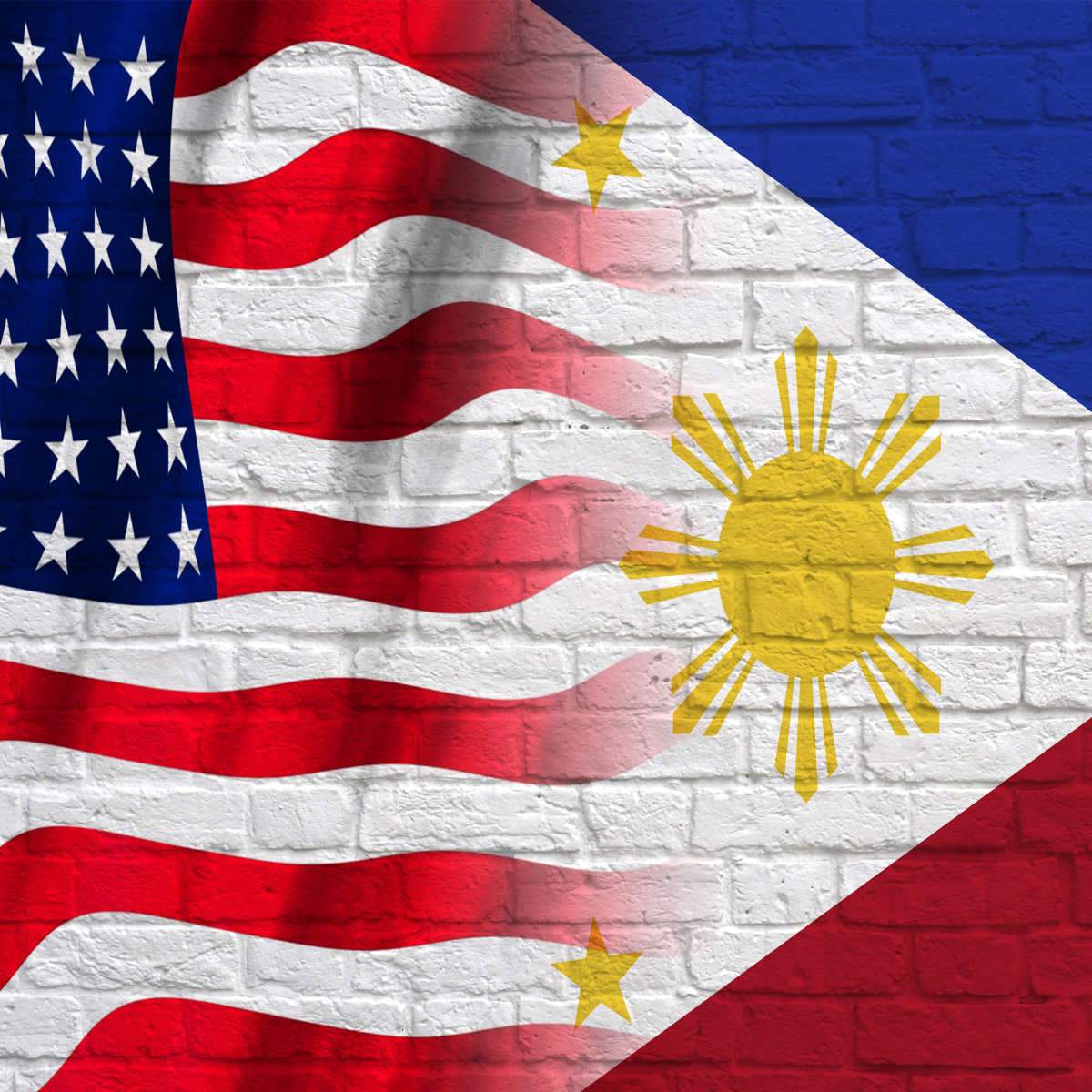 Philippines Flag Wall Art