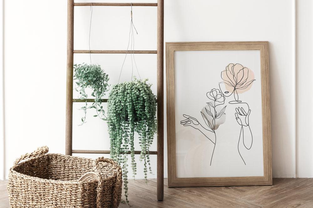 5 Ways to Use Line Drawings as Wall Art