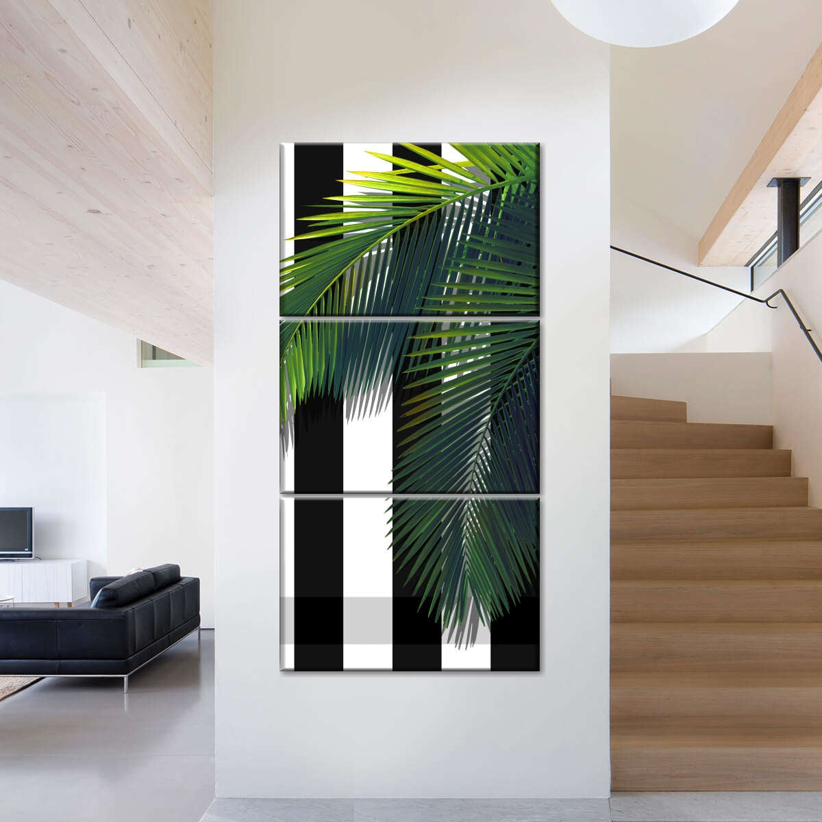 awesome staircase wall art ideas