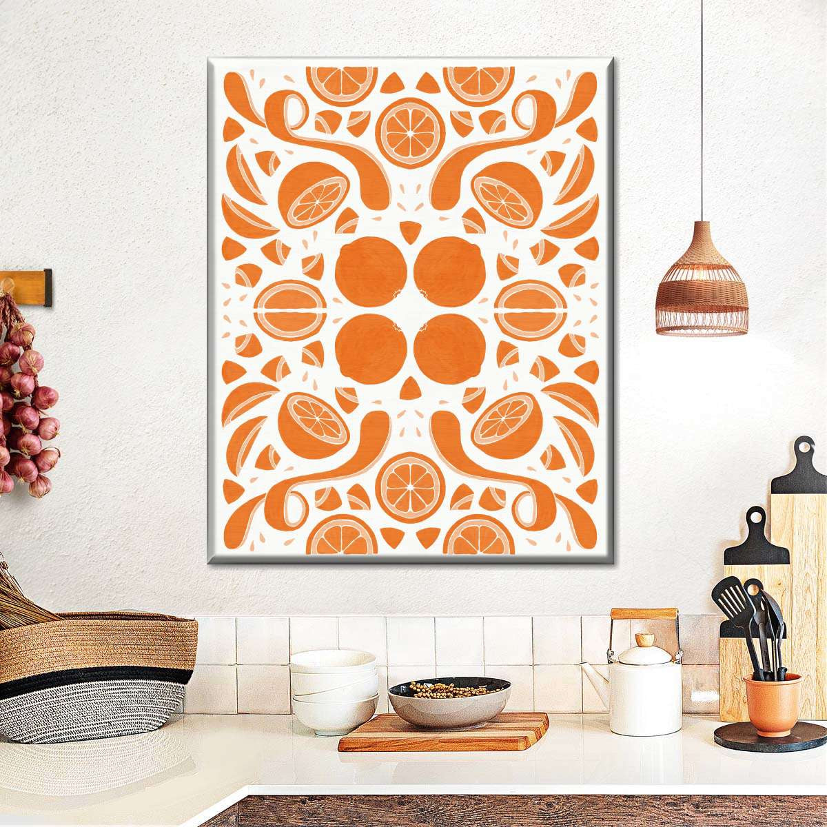 Best Kitchen Orange Wall Ideas