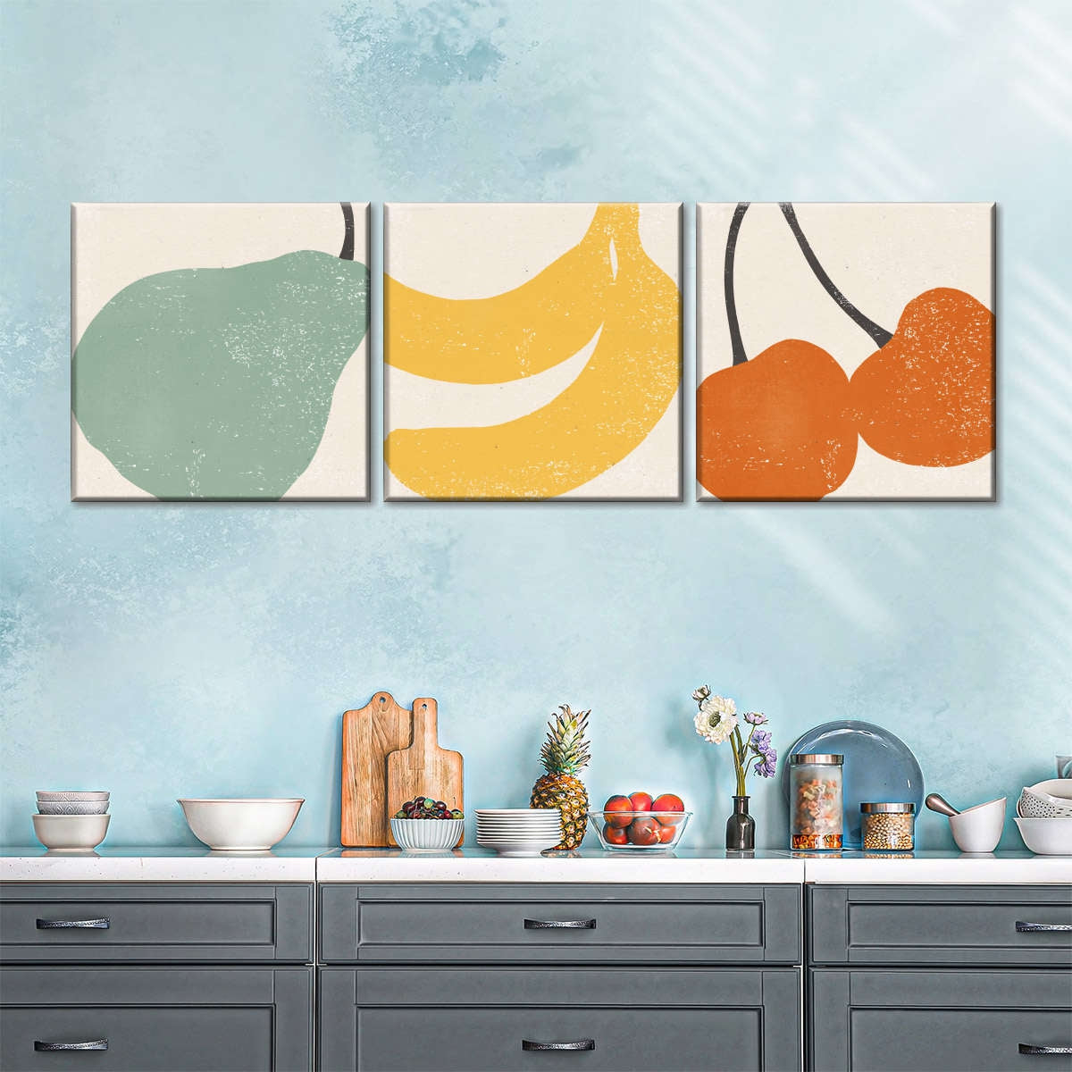 canvas geeks cooking kitchen café - wrapped canvas... Canvas Paintings For Kitchen