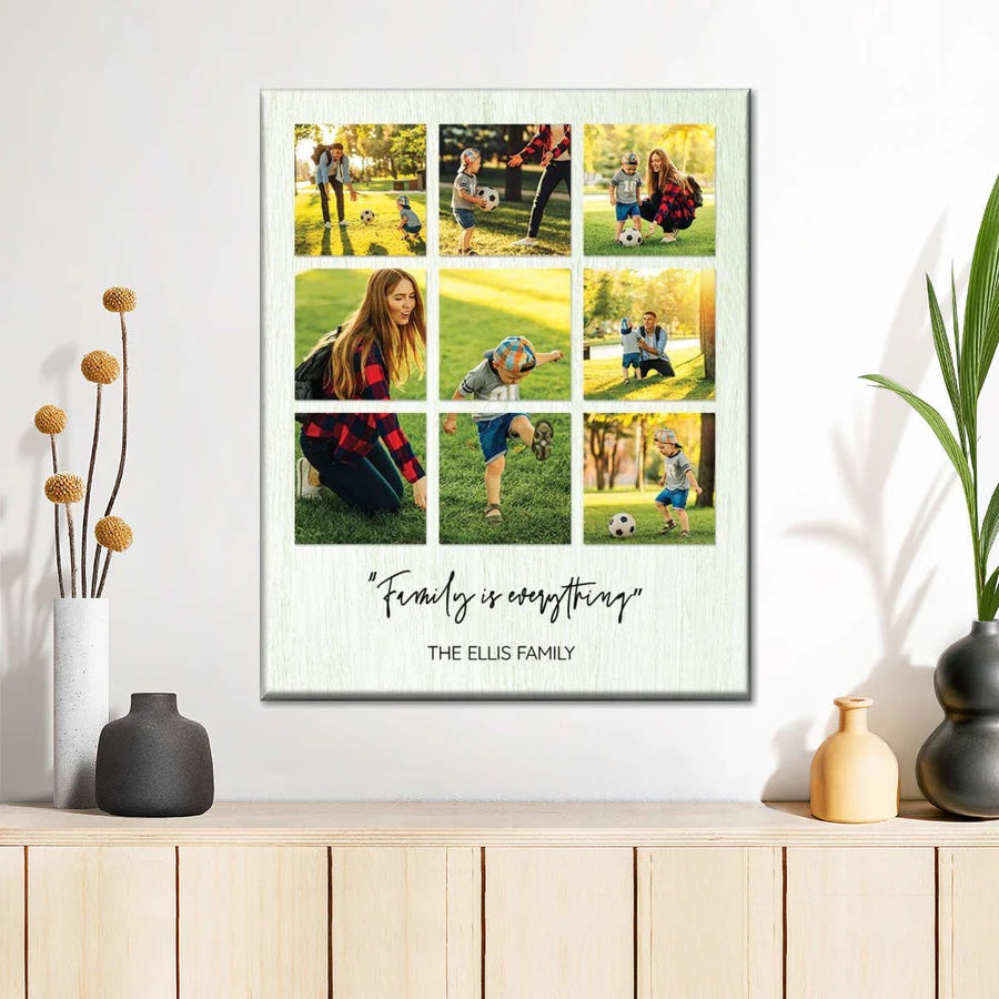 how to turn holiday memories into wall art