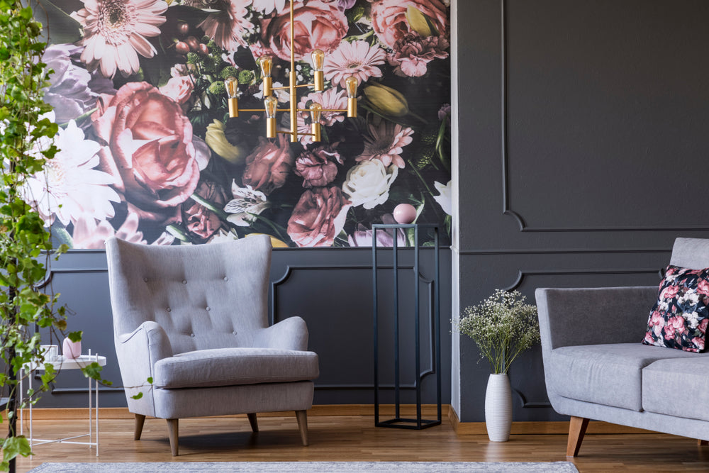 Decorate Your Living Room With 5 Floral Print Ideas