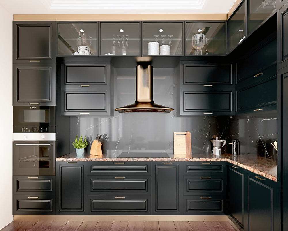 How to Go Dark with Your Kitchen Décor