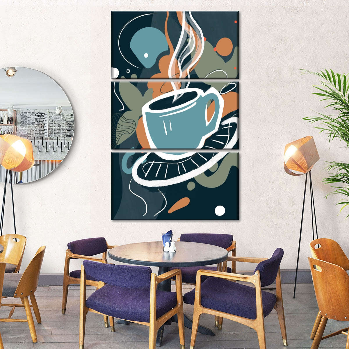 wall art ideas for your coffee shop