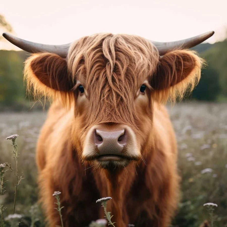 Highland Cow Wall Art