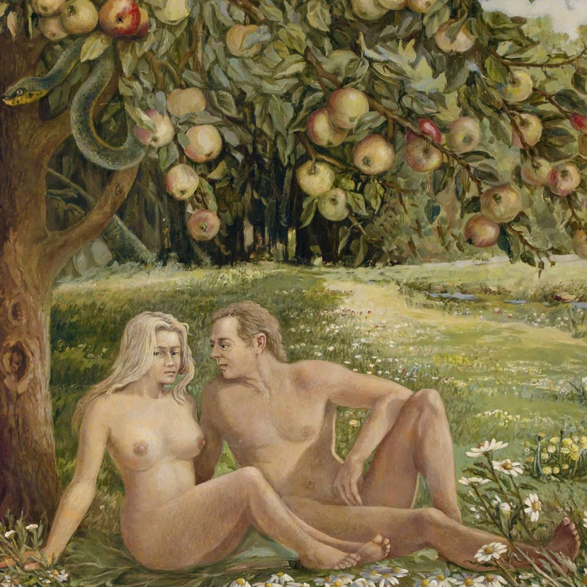 Adam And Eve Wall Art