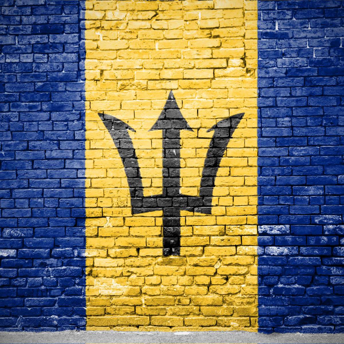 Barbados Flags Wall Art