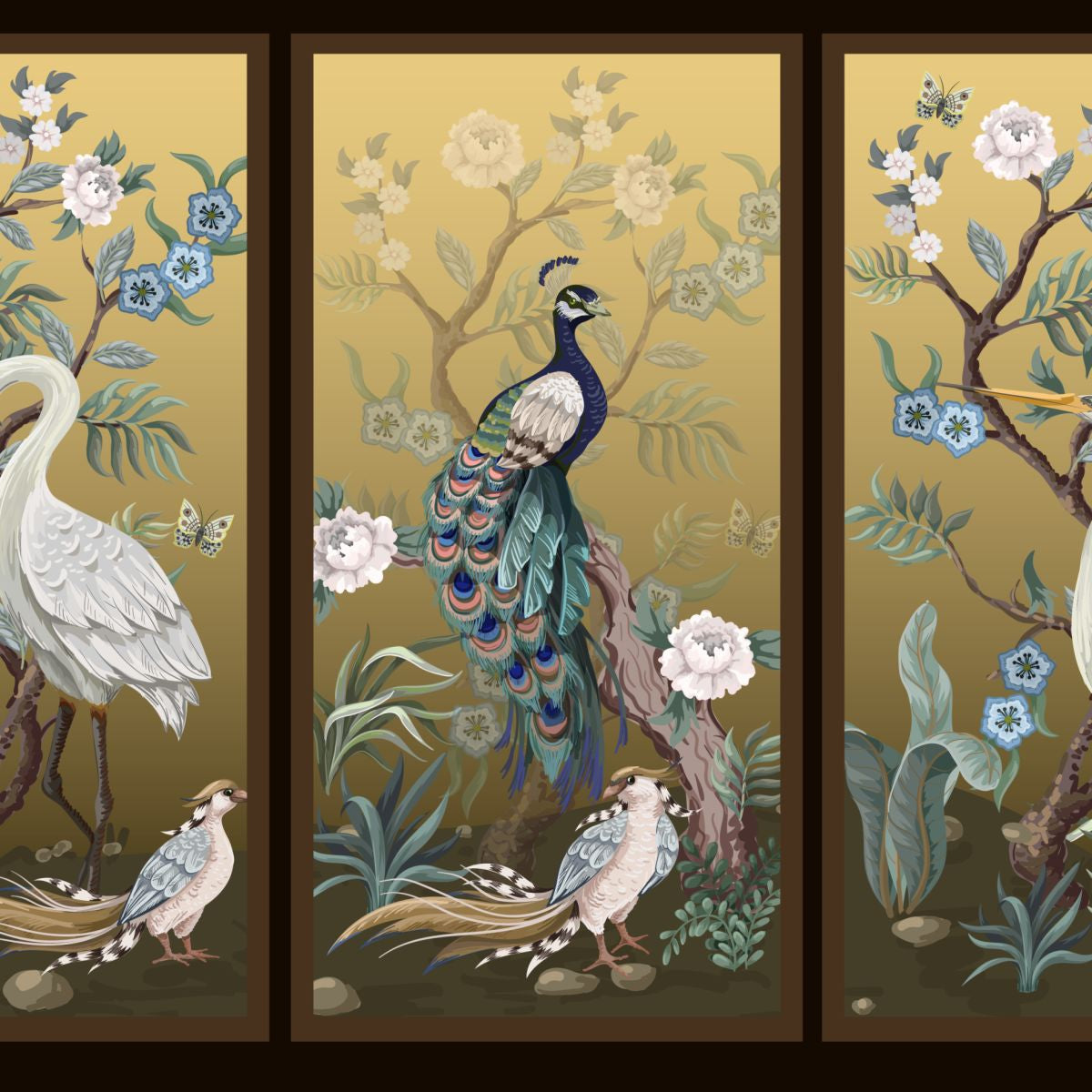 Chinoiserie Wall Art
