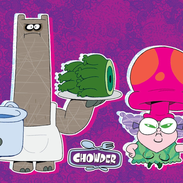 Chowder Frames Courage The Cowardly Dog Muriel Needs Help Art: Canvas Prints, Frames ...