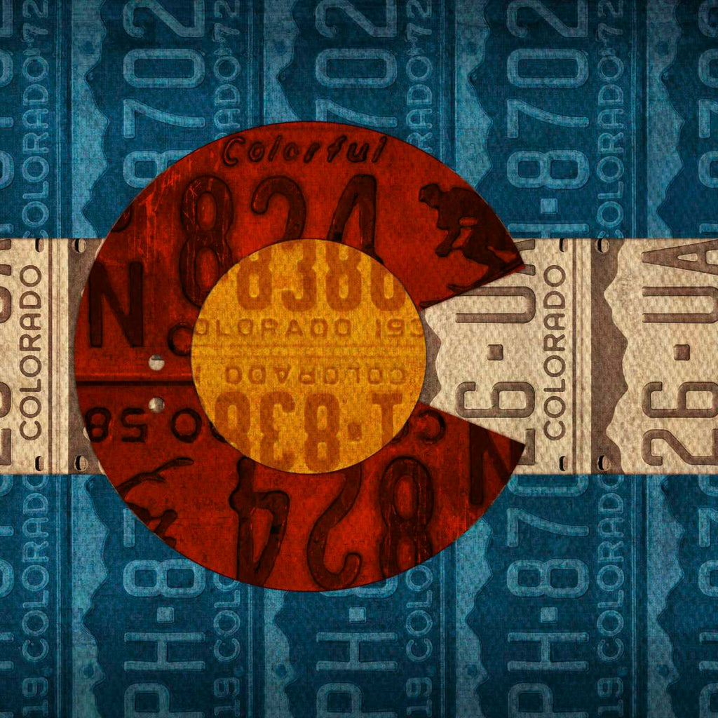 Colorado Flag Wall Art Prints, Framed Prints And Multi Panel Art