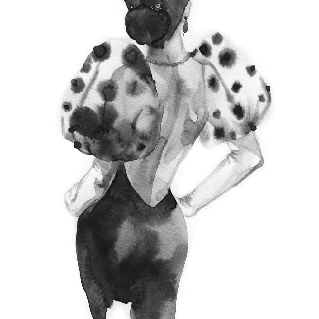 Fashion Illustration Wall Art Prints, Framed Prints And Multi Panel Art