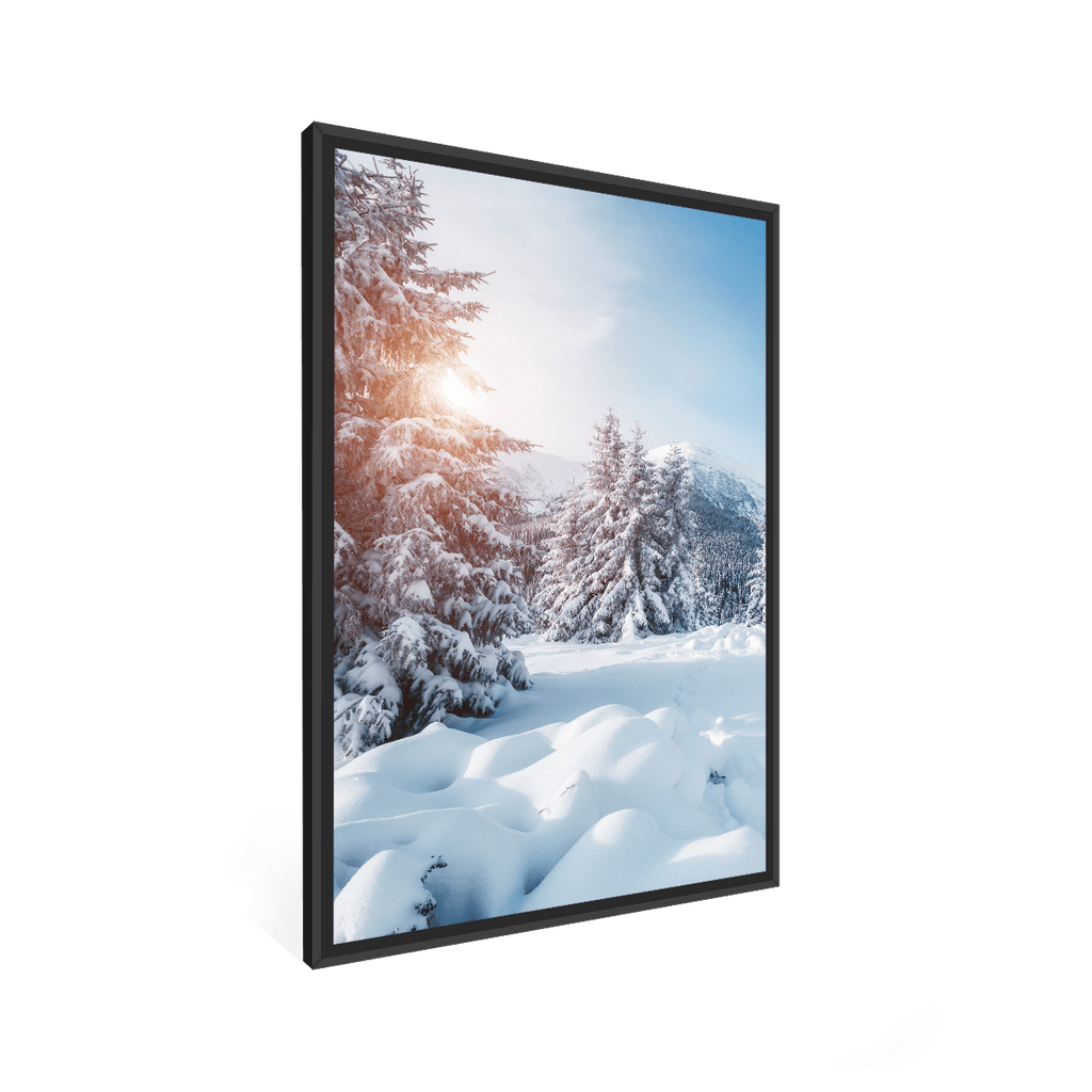 Framed Canvas Vertical Wall Art Prints, Framed Prints And Multi Panel Art