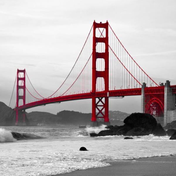 Golden Gate Bridge Architecture Wall Art