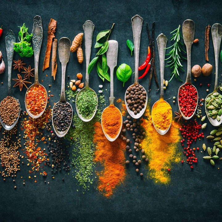Herbs And Spices Wall art Elephant Stock