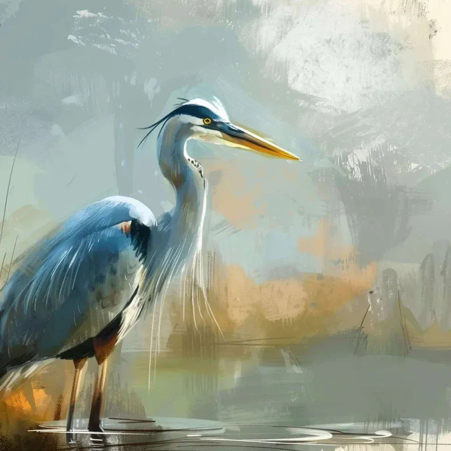 Heron Wall Art