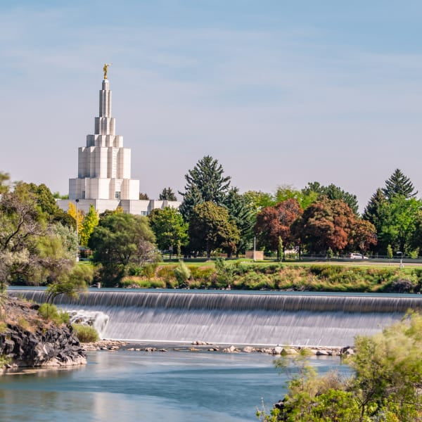 Idaho Falls Idaho Temple Wall Art Canvas Prints, Art Prints & Framed