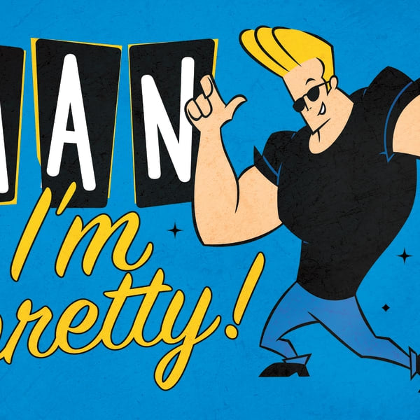 Johnny Bravo Style Wall Art Canvas Prints, Art Prints & Framed Canvas