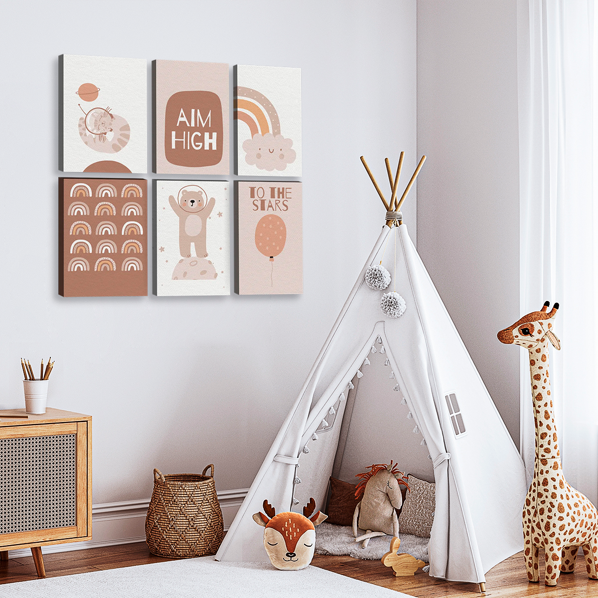 Art for kids discount rooms