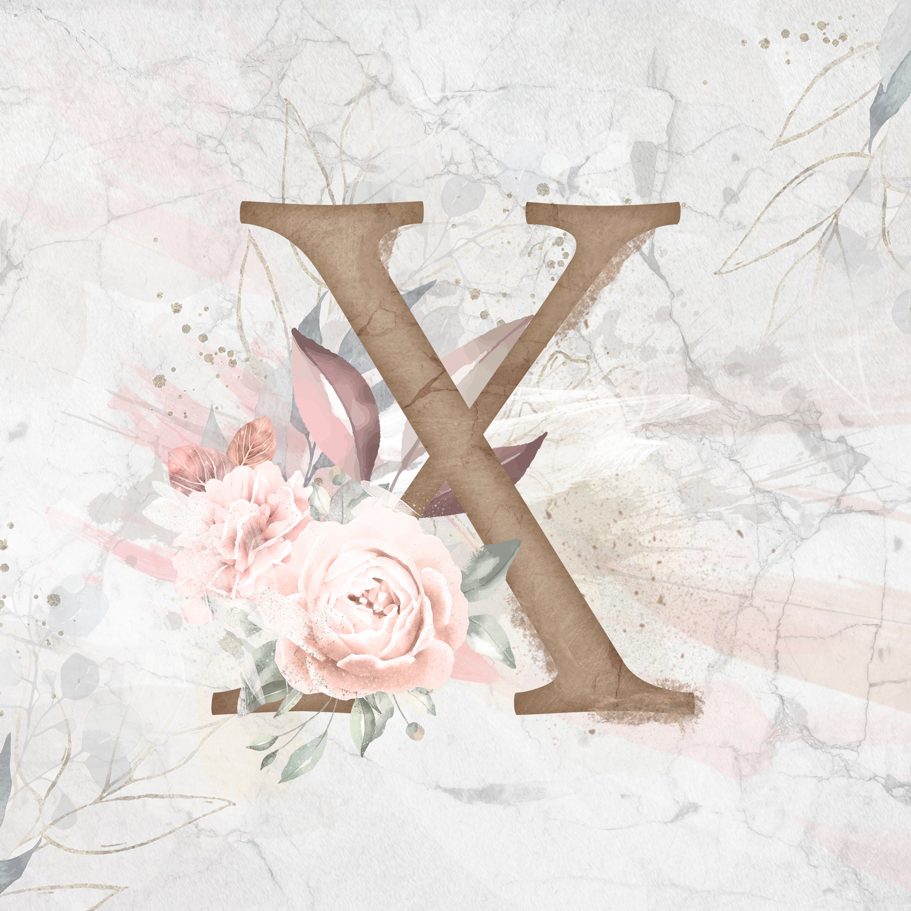 Letter X Wall Art  Paintings, Drawings & Photograph Art Prints
