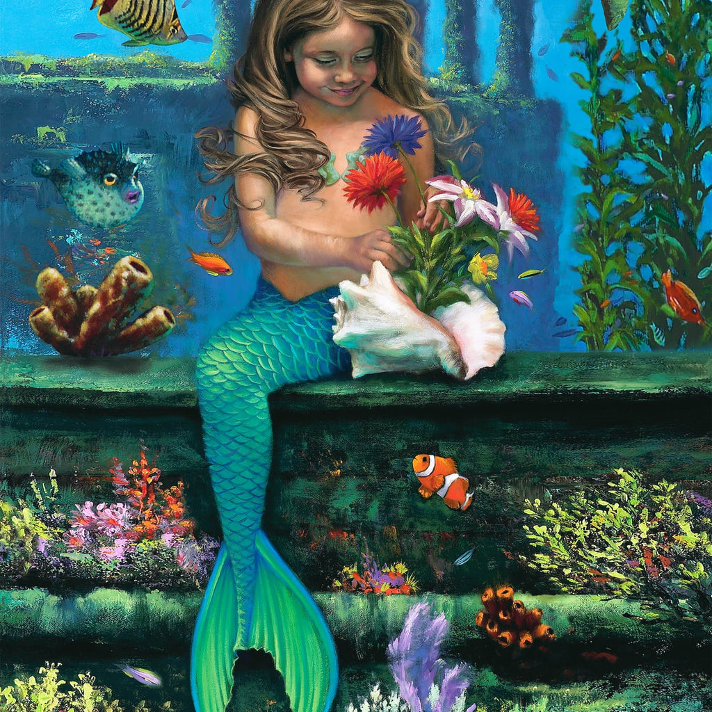 Little Mermaid Canvas Wall Art Prints