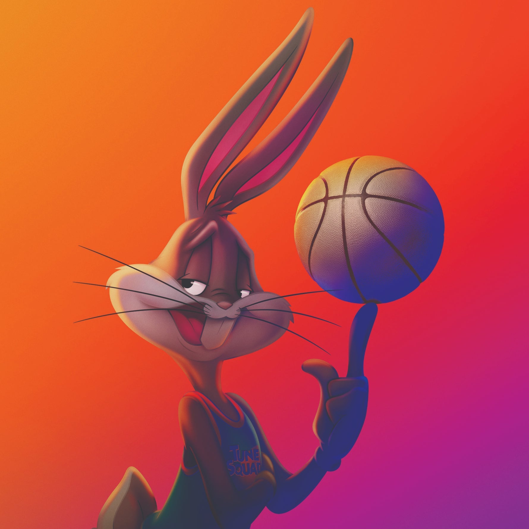 Space Jam Tune Squad Bugs Bunny Taz Sylvester T-Shirt 