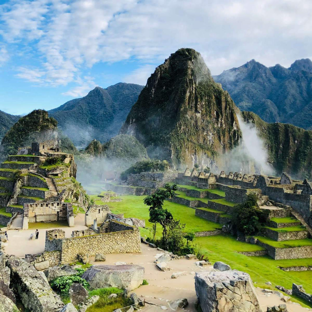 Lush Machu Picchu Terraces Wall art by Jared Stahl | Elephant Stock