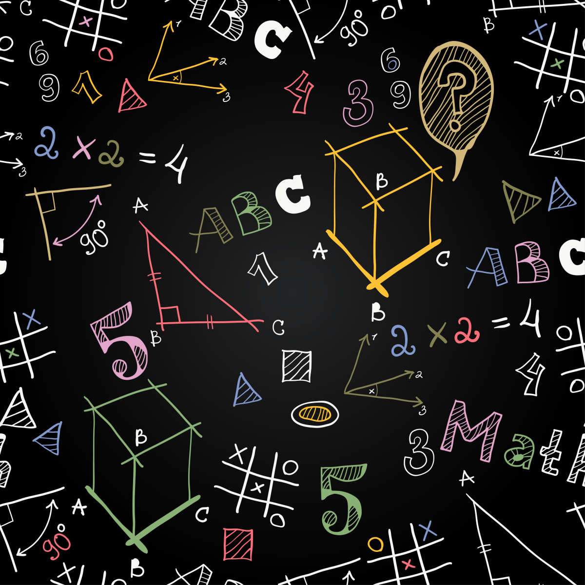 Math Background Design