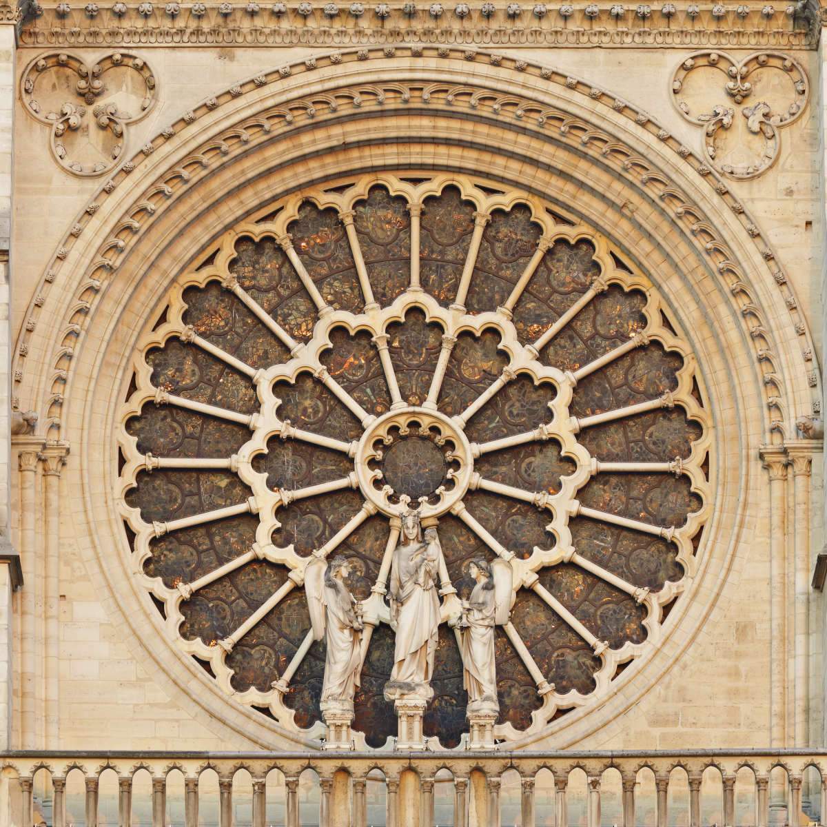 Notre Dame De Paris Architecture Wall Art