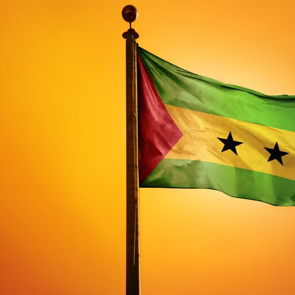 Sao Tome And Principe Flags