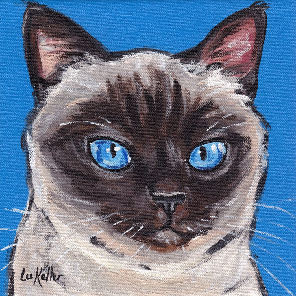 Siamese Cat Wall Art Prints, Framed Prints And Multi Panel Art