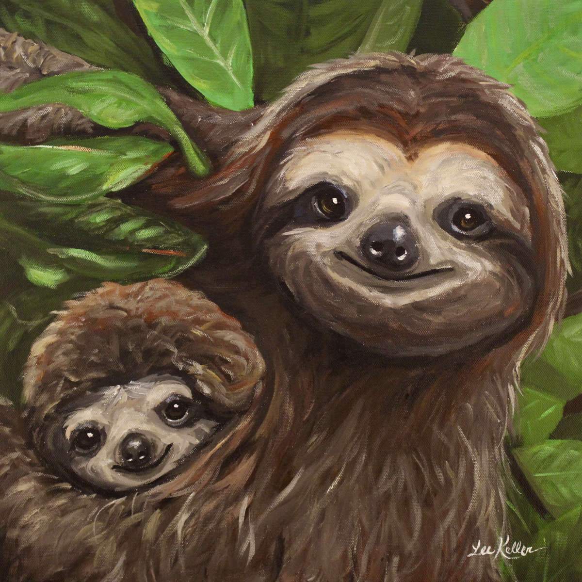 Sloths Wall Art