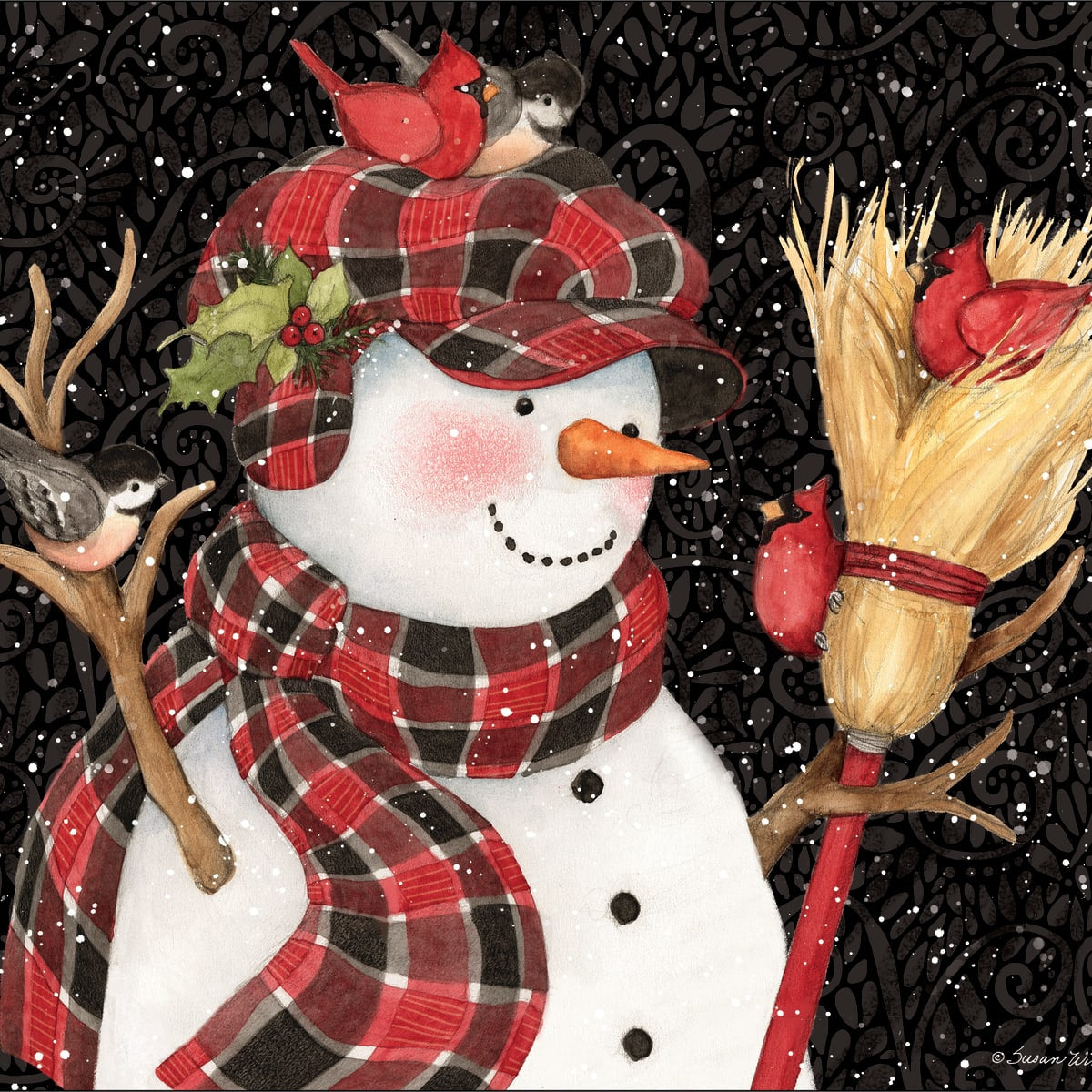 Snowman Wall Art