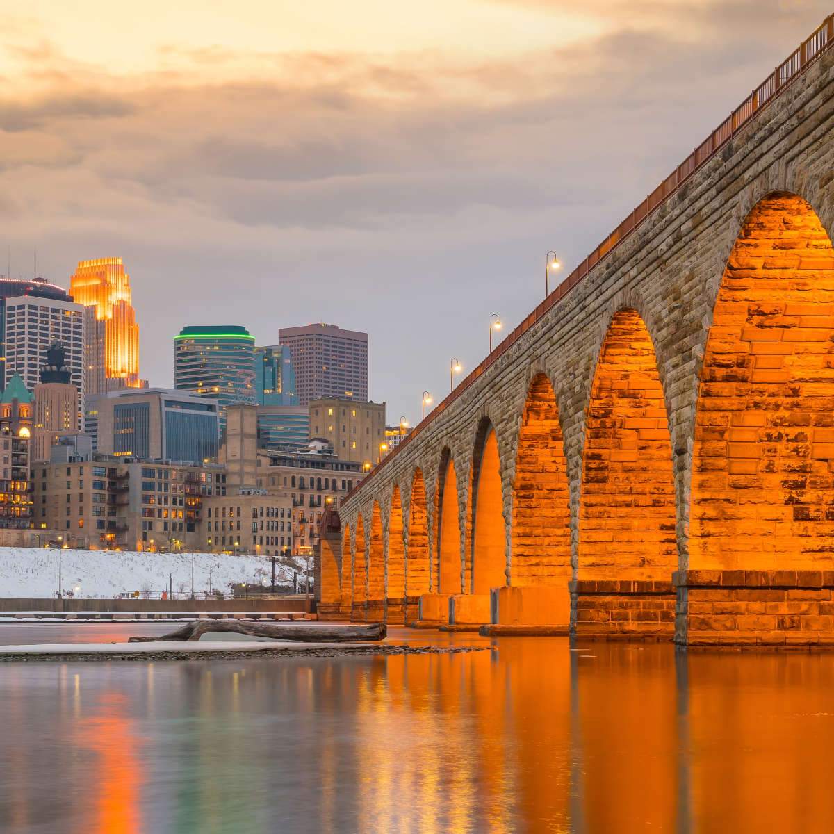 Stone Arch Bridge Wall Art