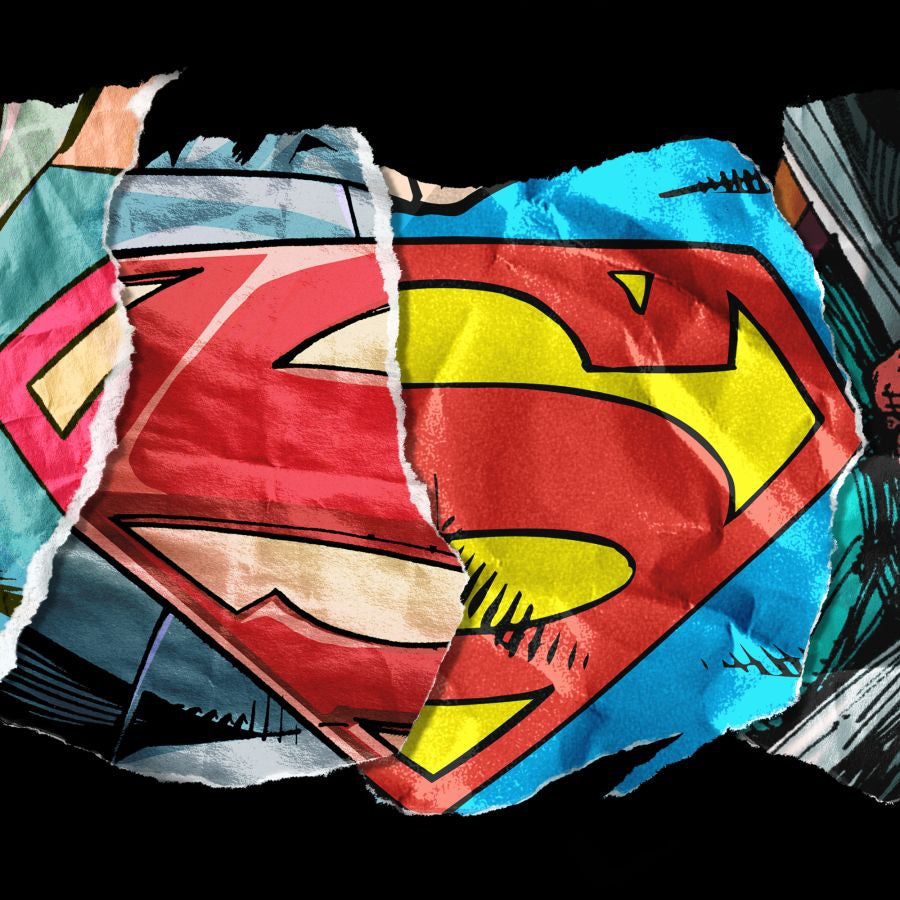 Superman Logo Wall Art Prints, Framed Prints And Multi Panel Art