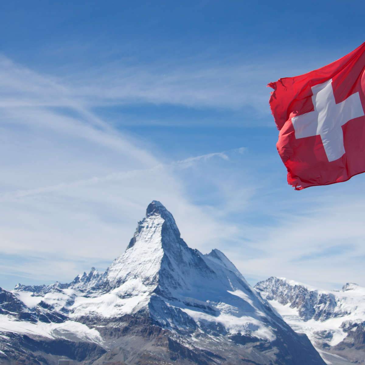 Switzerland Flags Wall Art