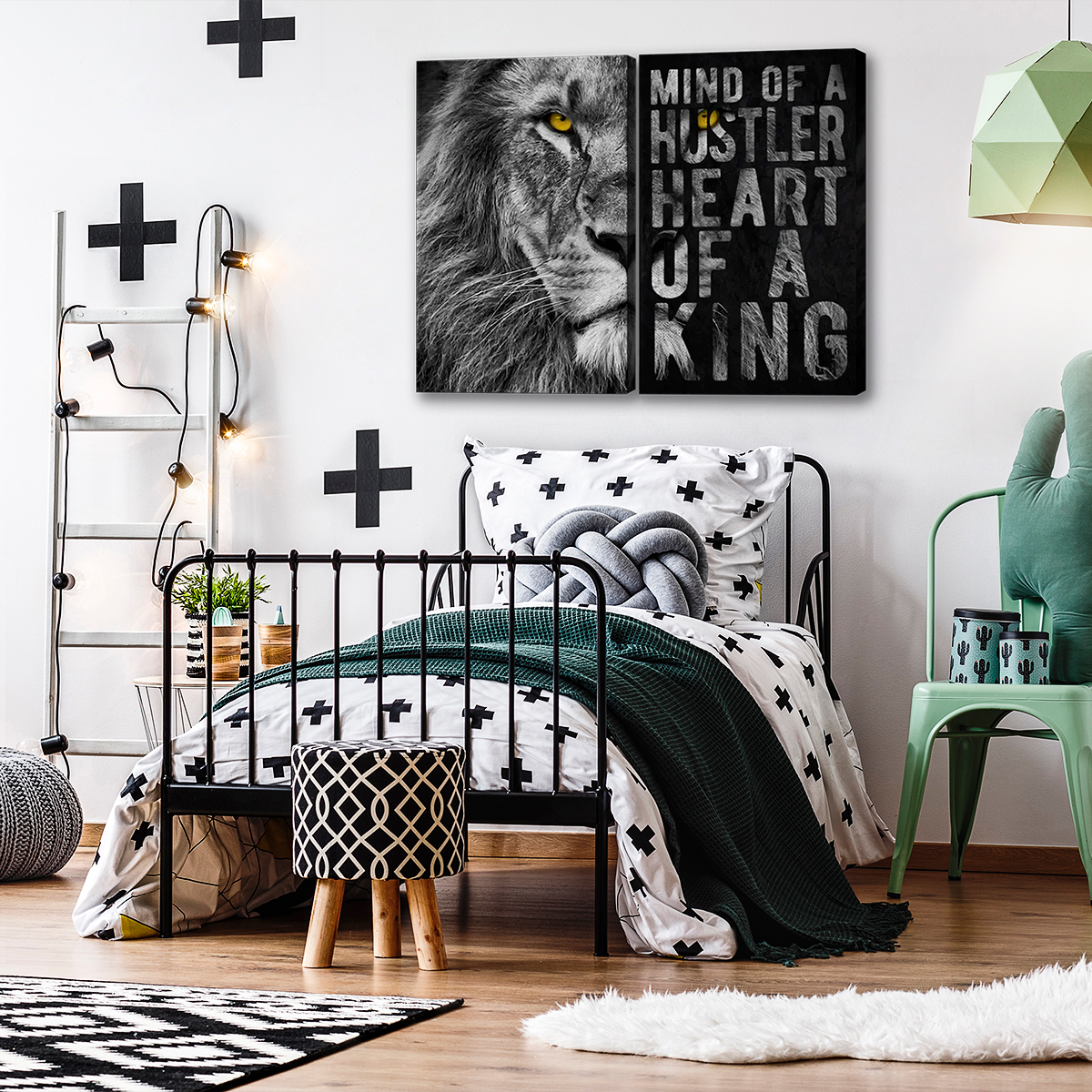 29 Black & White Printable Wall Art, Teen Boy Room Decor Set