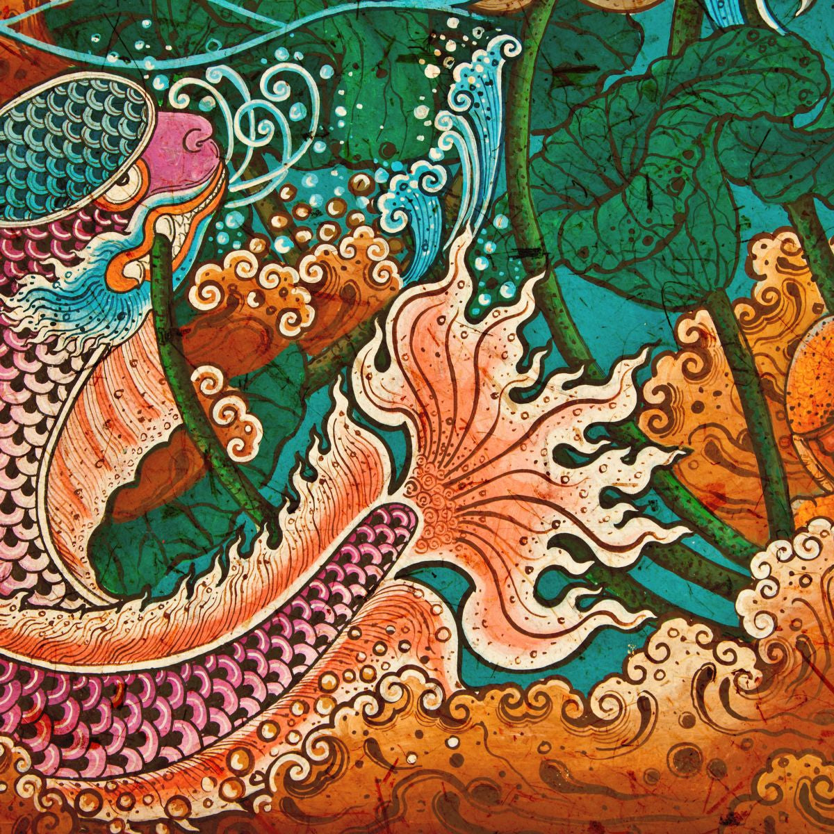 アート作品 油絵 絵画 芸術品 インテリア雑貨 タイThailand タペストリ Thai Wall Art | Canvas Art, Art Prints & Framed Canvas