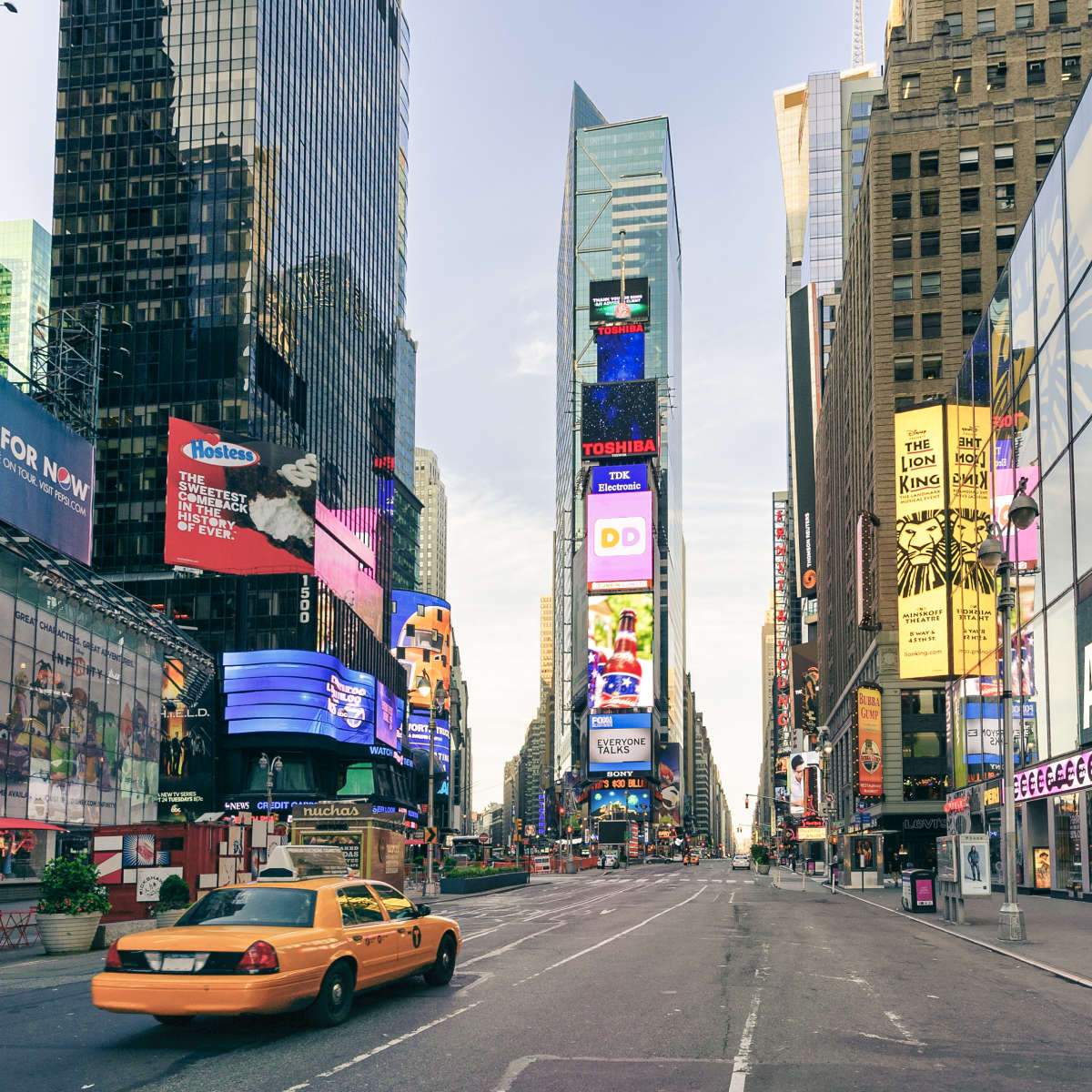 Times Square Iconic Sign Iconic NY Times Square Wall art | Elephant Stock