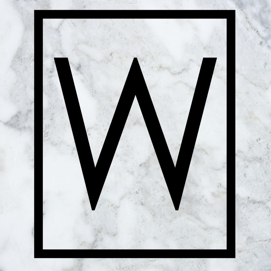 W Letter Wall Art | Prints, Framed Prints And Multi Panel Art