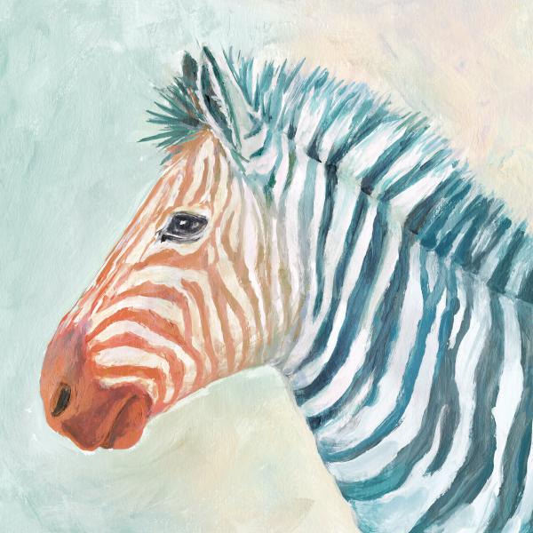 Safari Animals In Color Wall Art | Digital Art