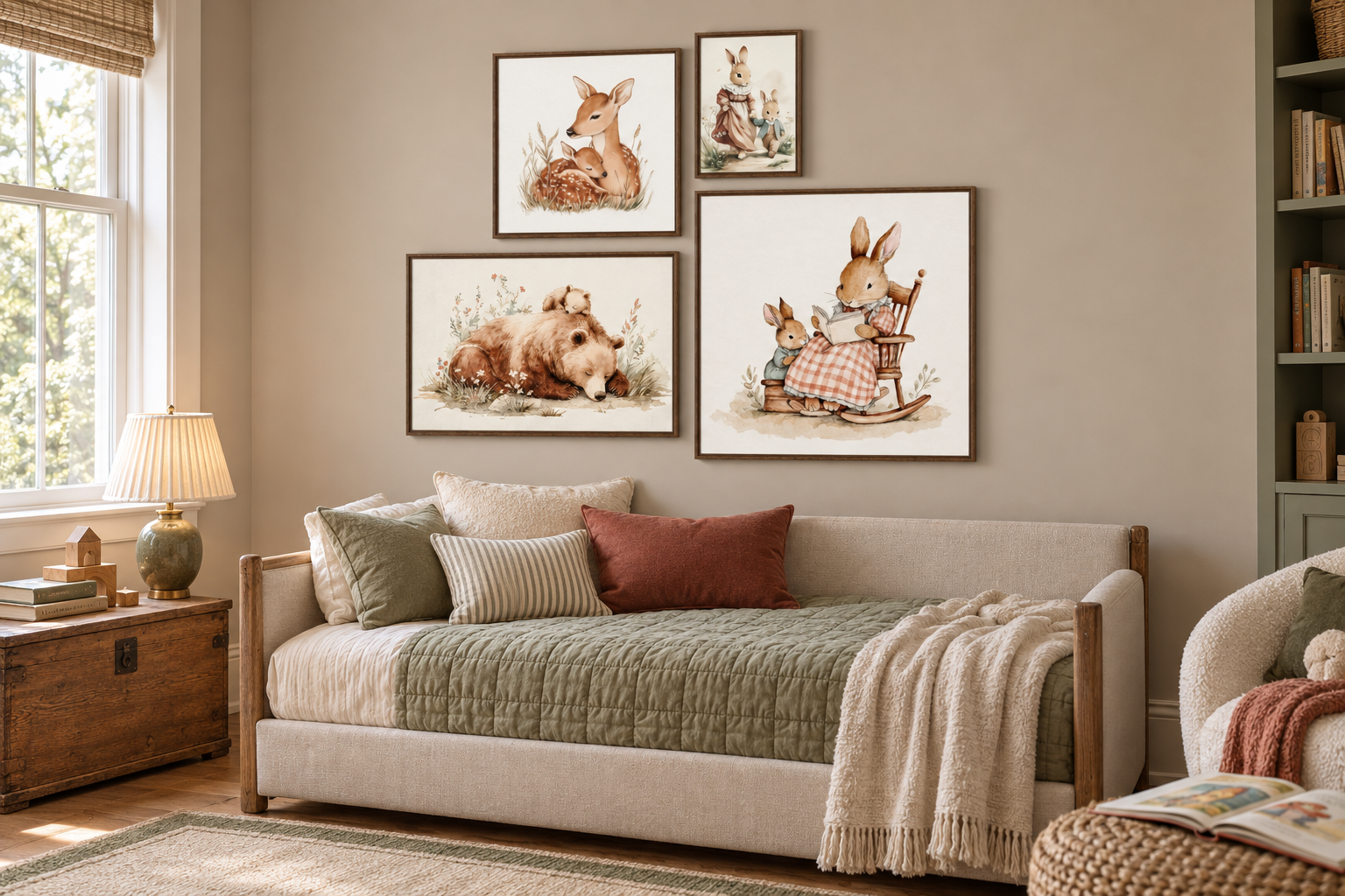 Whimsical Woodland Animalsin room 1