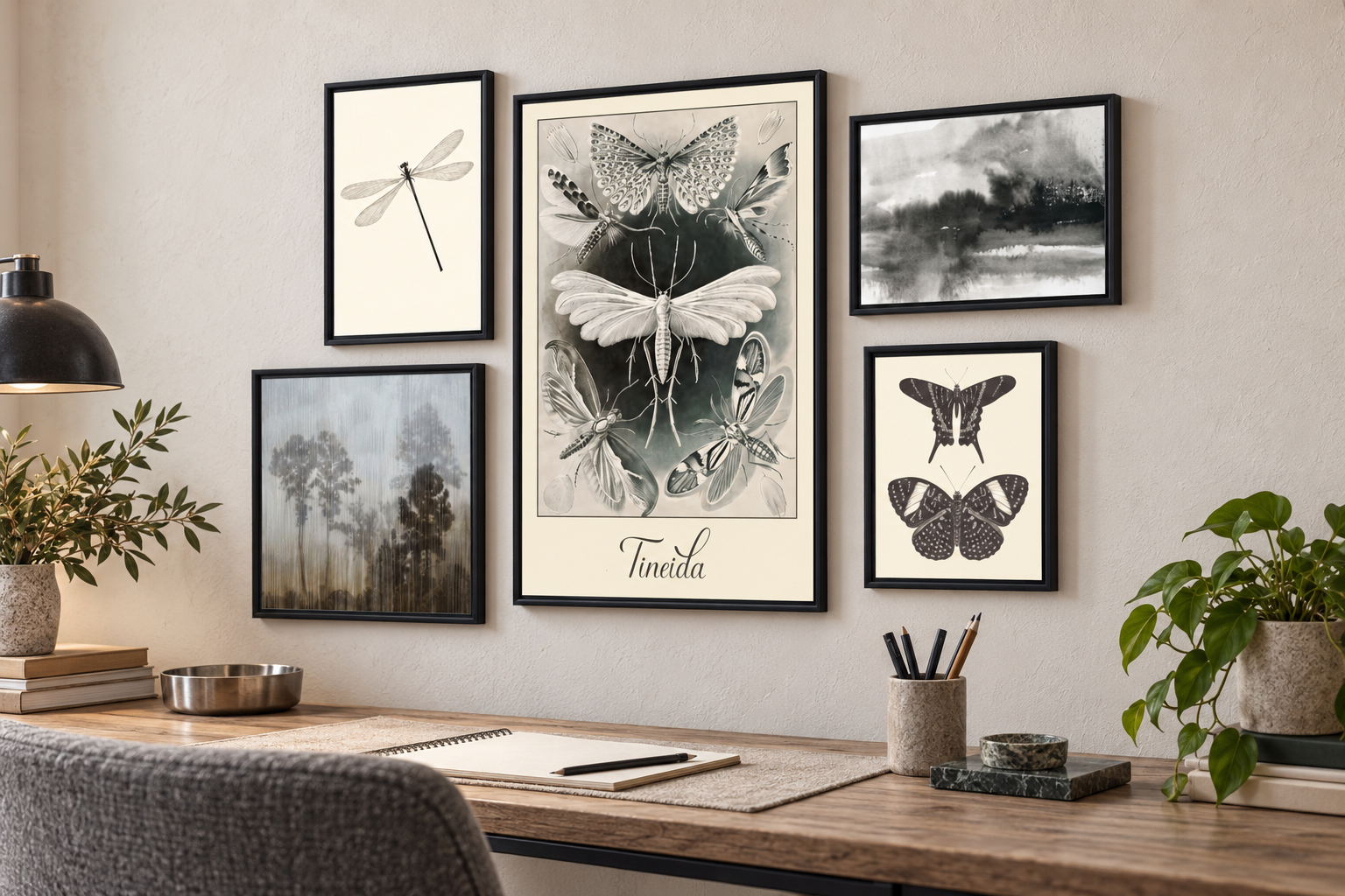 Monochrome Insects And Landscapesin room 1